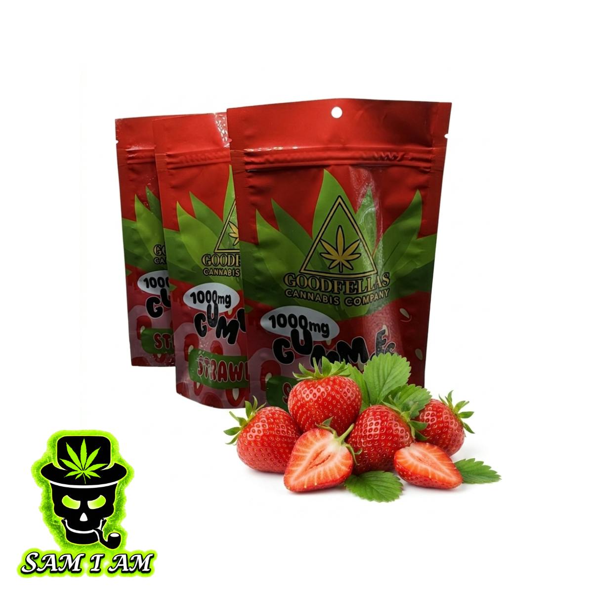 Goodfellas Gummies - Strawberry - 1,000mg