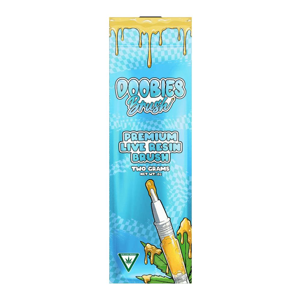 Doobies | 2g Live Resin Brush | Blue Lemon Haze