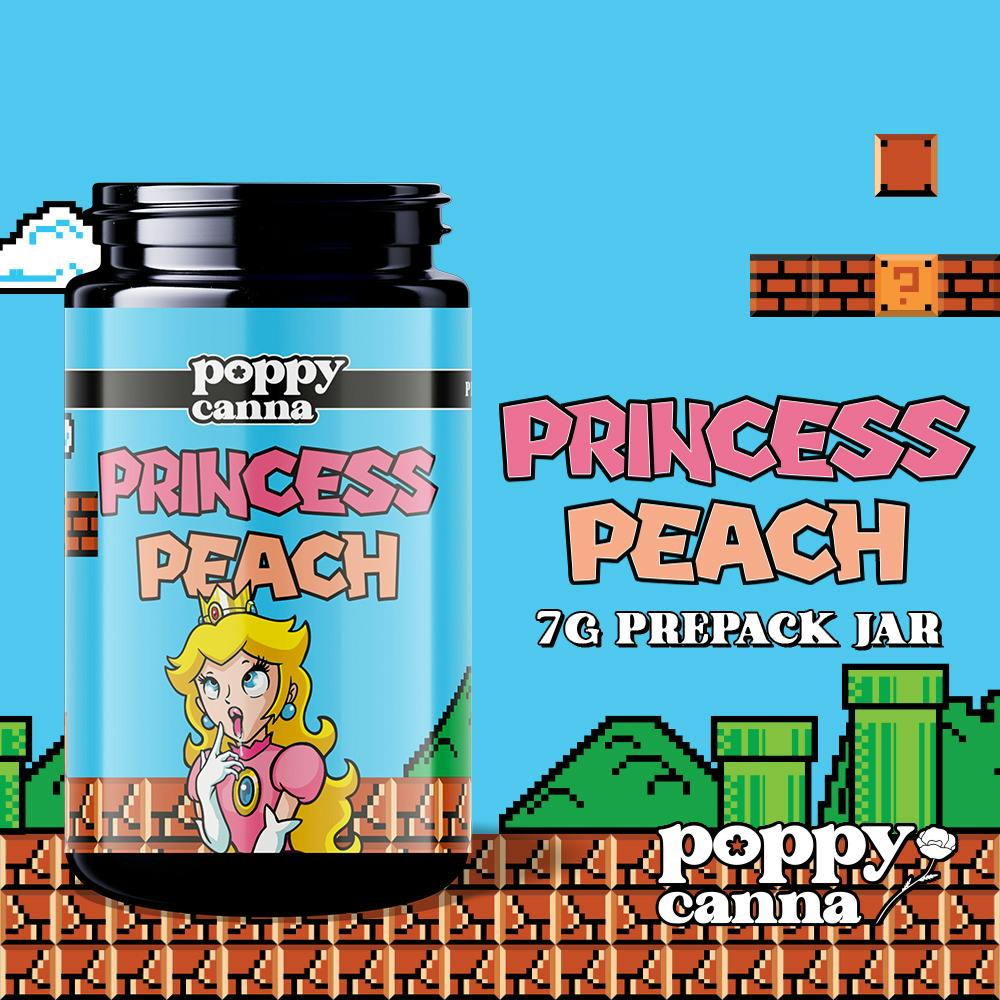 Poppy Canna | 7g Jar | Princess Peach