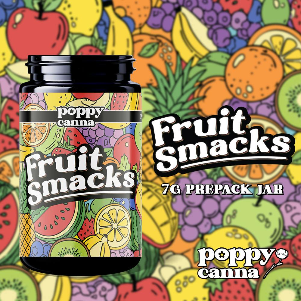 Poppy Canna | 7g Jar | Fruit Smacks