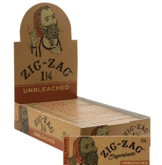 ZIG ZAG UNBLEACHED 1 1/4 PAPERS at Ramona Cannabis Company - Dispensary in Ramona
