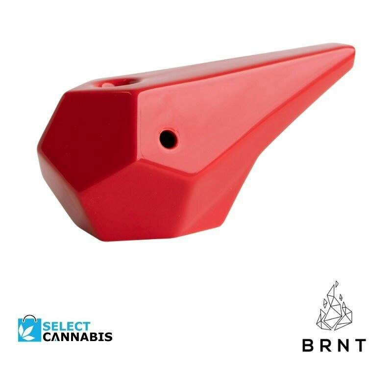 BRNT Designs | Prism Ceramic Pipe - Red