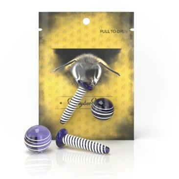 Honeybee Herb | Dab Screw Set - Clear