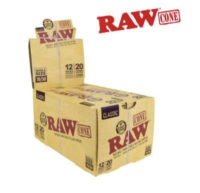Raw | Rolling Cones Raw 70/30mm | 20 Cones