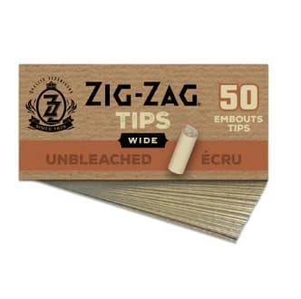Zig Zag | Unbleached Wide Tips