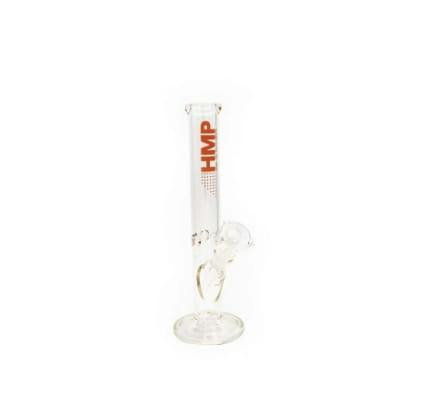 HMP | 8" Glass Bong with Straight Base - Clear Collection