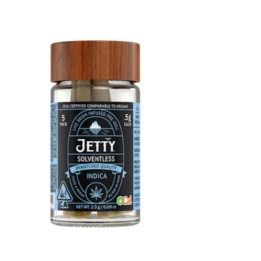Jetty High THC Northern Lights x Skunk #1 (I) Preroll 5pk 2.5g