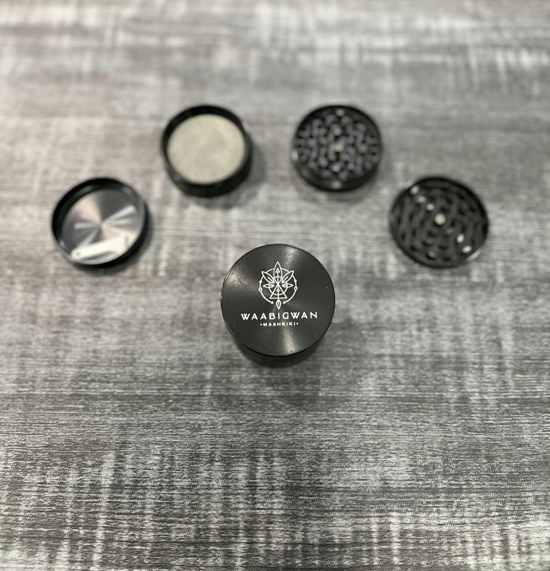 2" Metal Grinder- Black