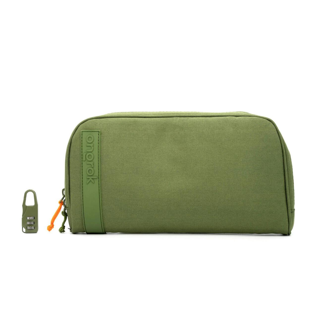 Smell Proof Carbon Lined Wallet- Large 6" x 11"- Green