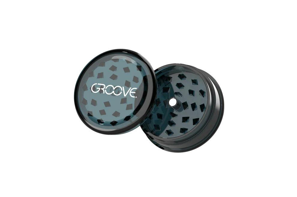 55mm 3-Piece Acrylic Grinder- Assorted Colors
