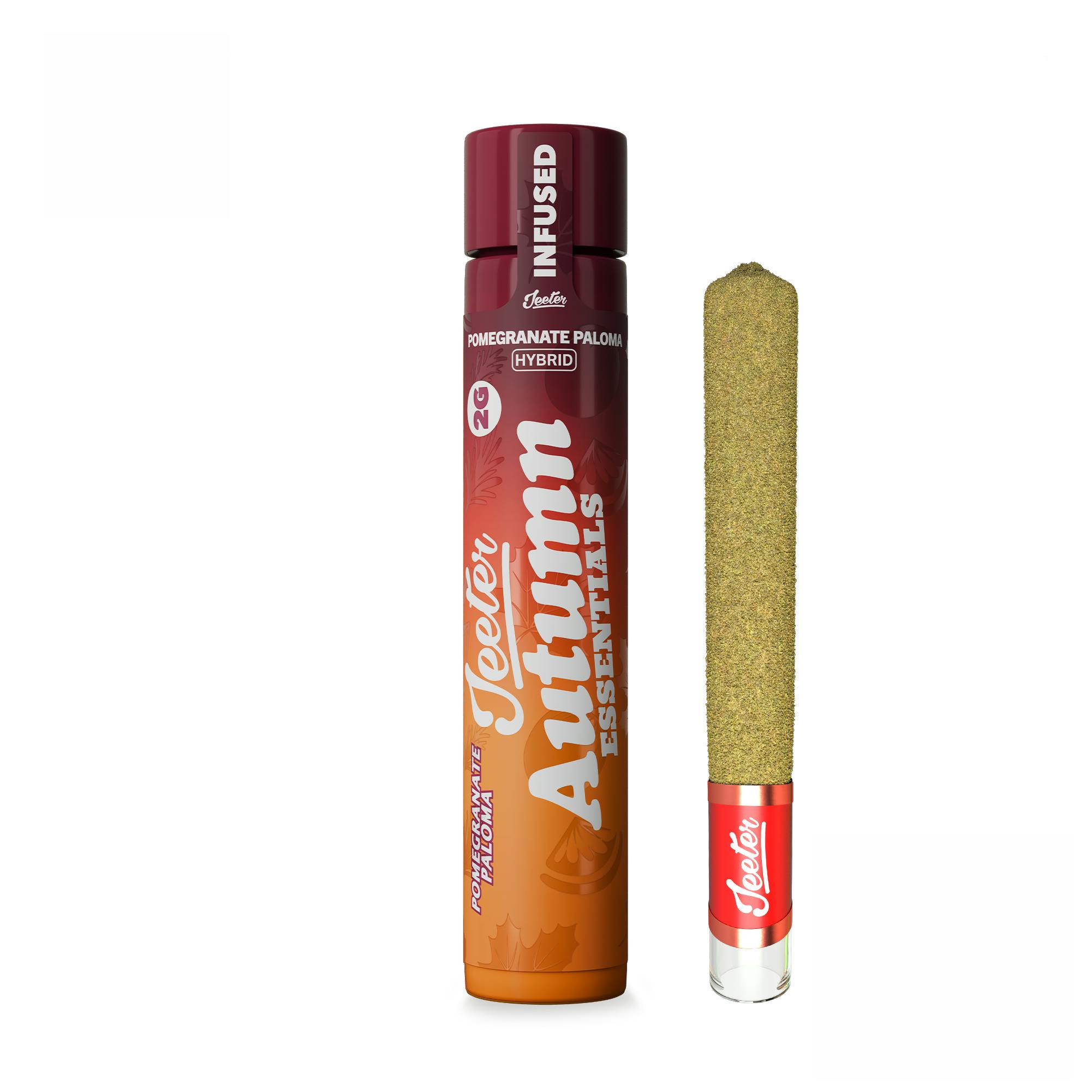 JEETER - INFUSED PREROLL - QUADS POMEGRANATE PALOMA - 2G