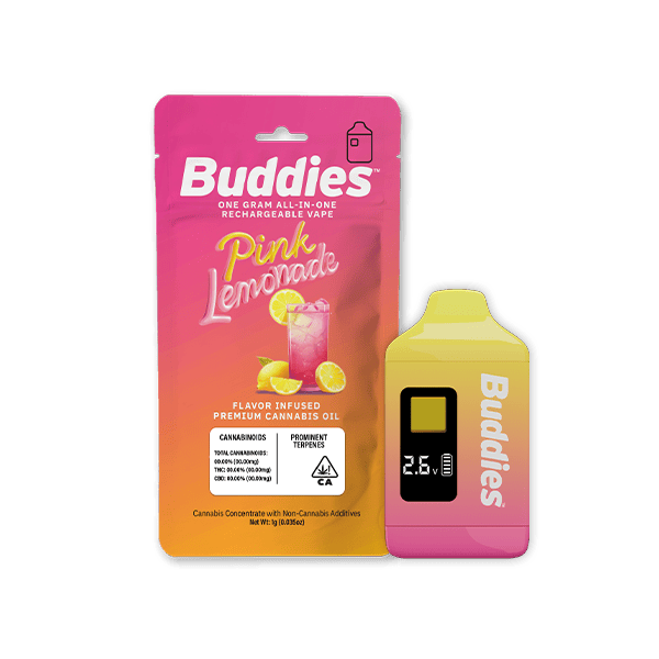 BUDDIES - THC ALL IN ONE - PINK LEMONADE - 1G