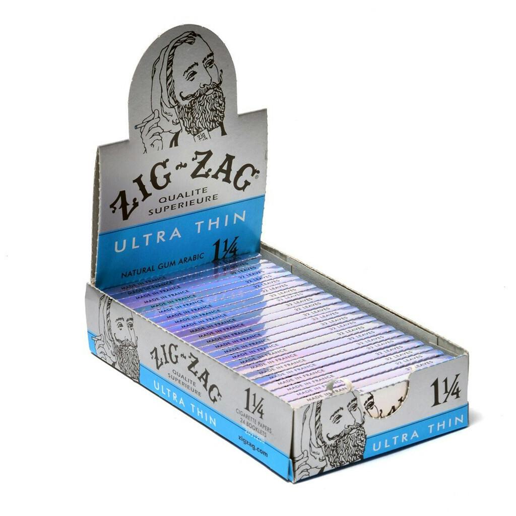 ZIG ZAG 1 1/4" ULTRA THIN ROLLING PAPERS