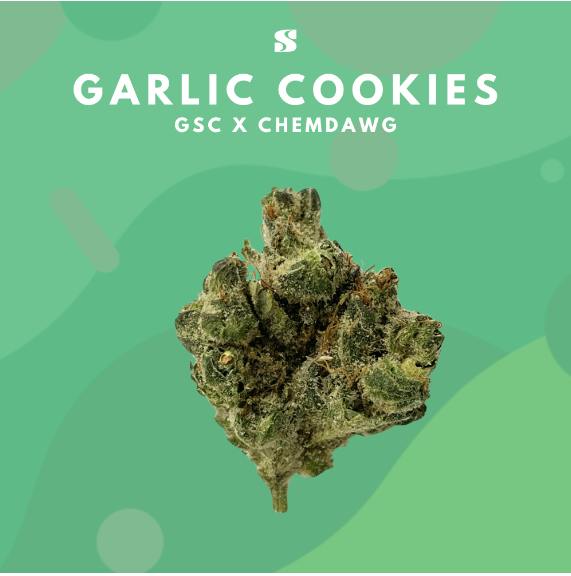 3.5G GARLIC COOKIES at Verts Neighborhood Dispensary