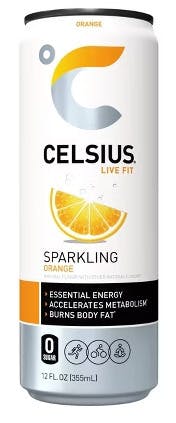 Celsius - Orange - Energy Drink (12oz) at Social Dispensary E Mississippi Ave