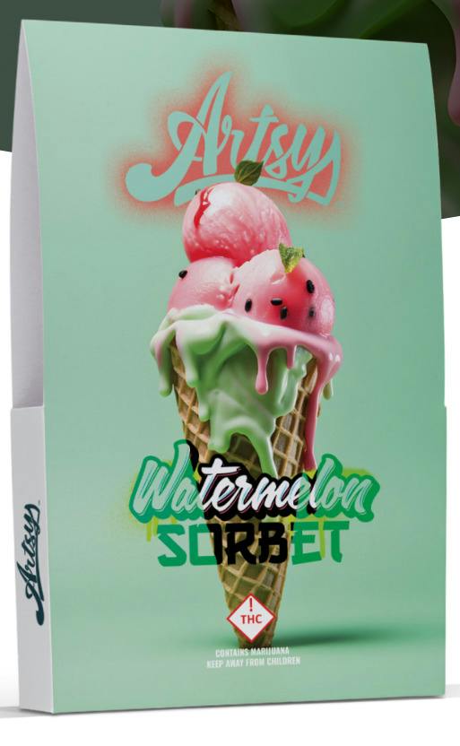 Artsy - Pre-Packed - Watermelon Sorbet (S) 10g Quarter