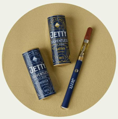 Jetty - Live Rosin Cartridge - Lime Punch (S) cannabis product