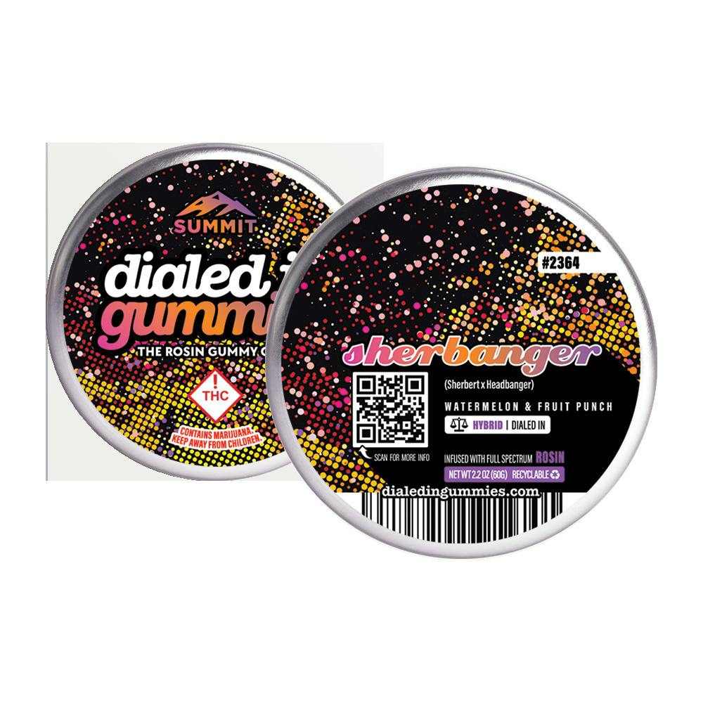 Dialed In - Rosin Gummies - Blackberry Caviar (H)