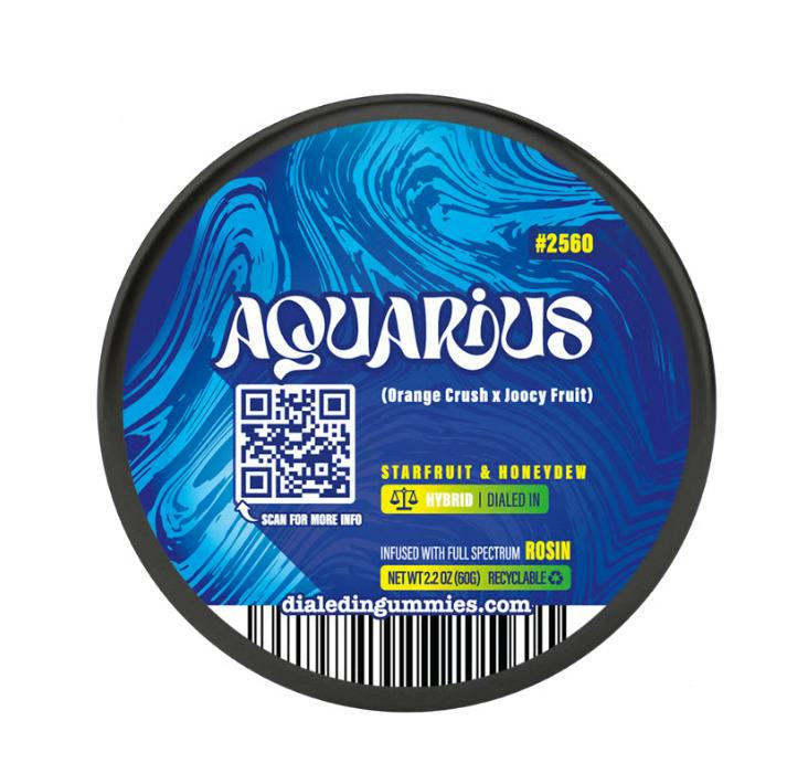 Dialed In - Rosin GummDialed In - Rosin Gummies - Aquarius (H) 100mgies - Fossil Fuel (H)