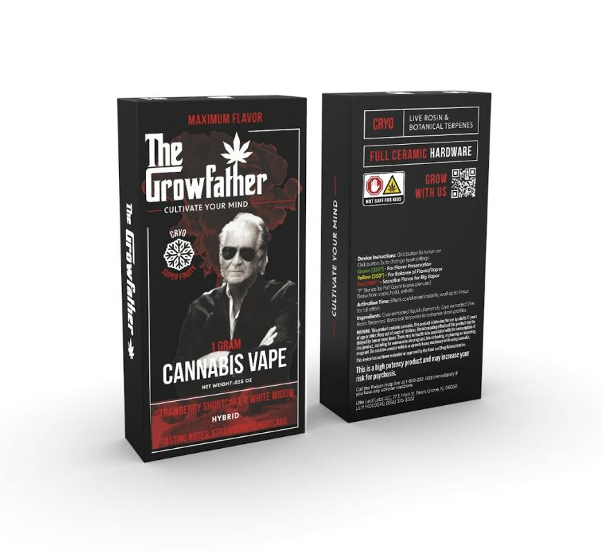 Growfather Strawberry Shortcake x White Widow Cryo