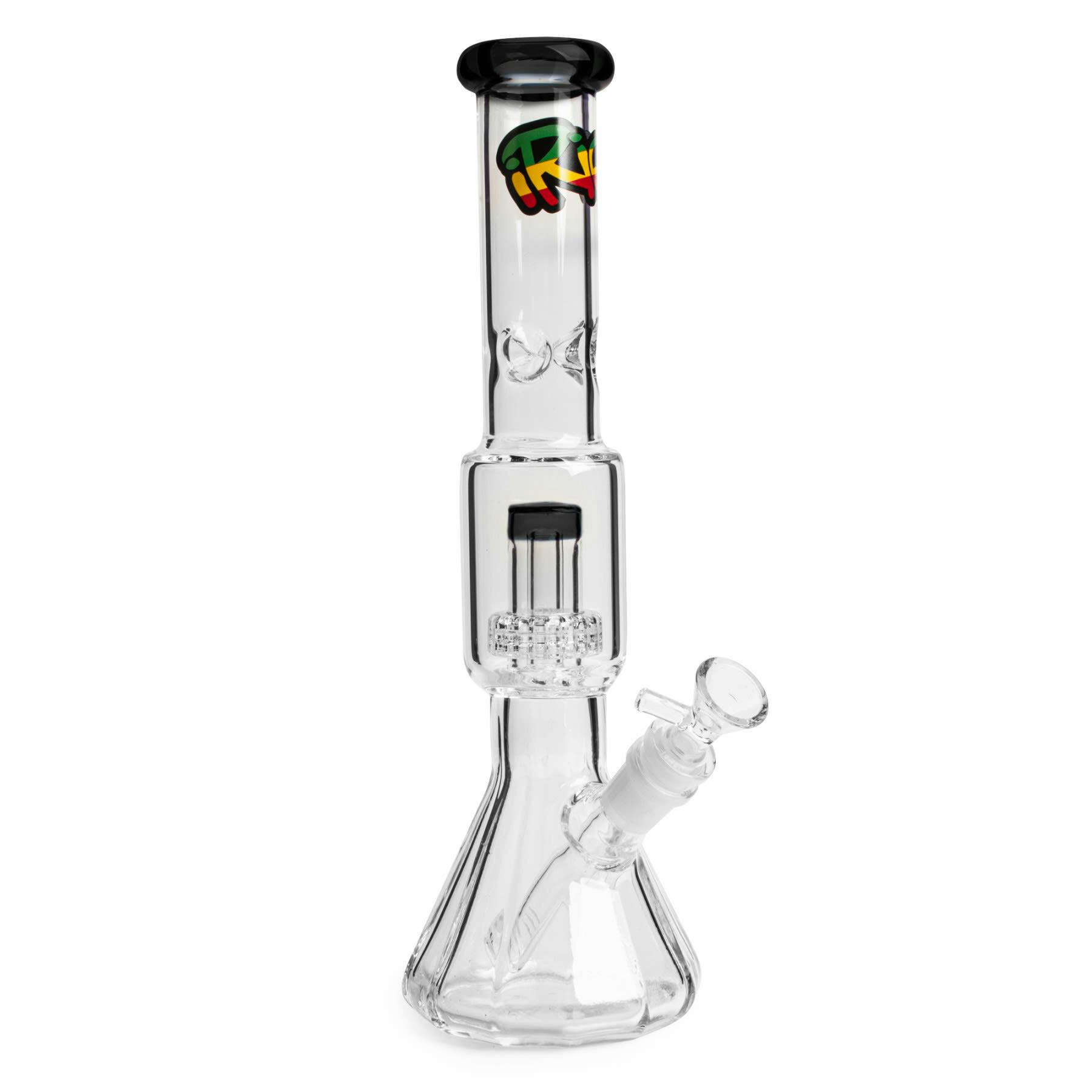 12" Dodecagon Beaker Tube - BLACK