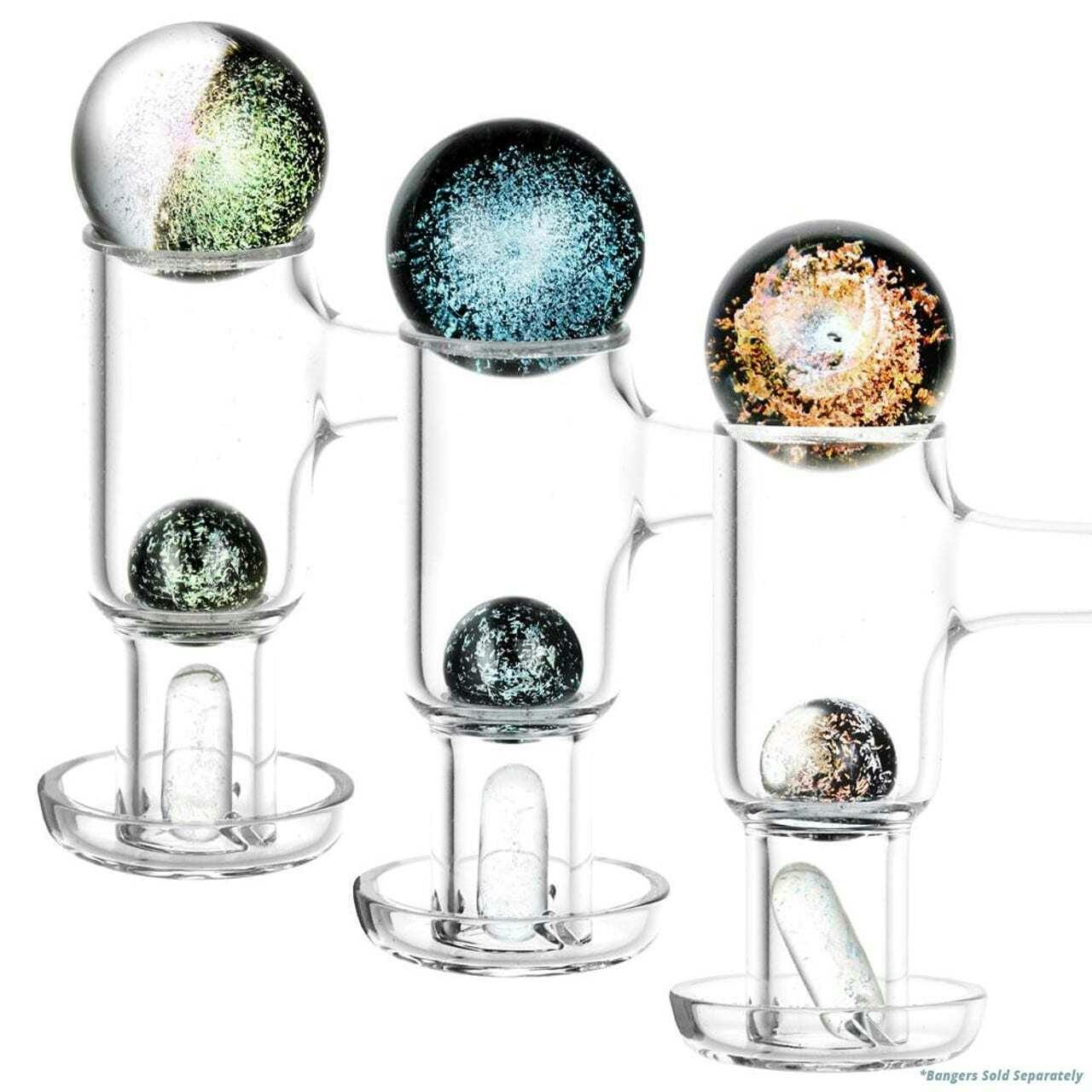 Pulsar Terp Slurper Dichro Pill and Ball 3-Piece Set - Assorted Colours