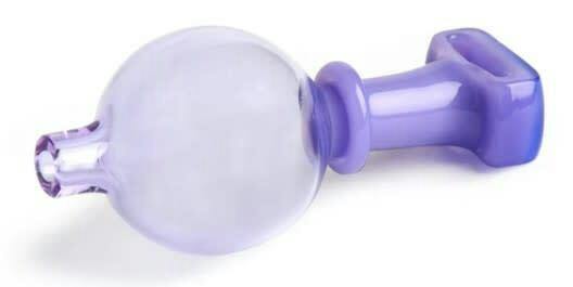 Colour Blocked Bubble Cap - PURPLE