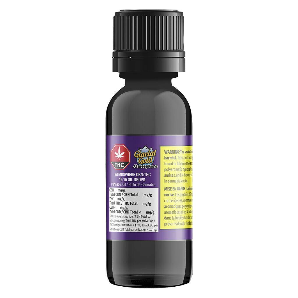 Atmosphere CBN:THC 15:15 Oil Drops 35ml Oils