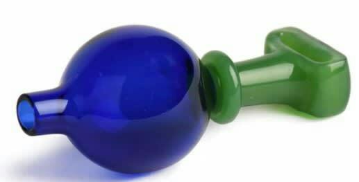 Colour Blocked Bubble Cap - BLUE