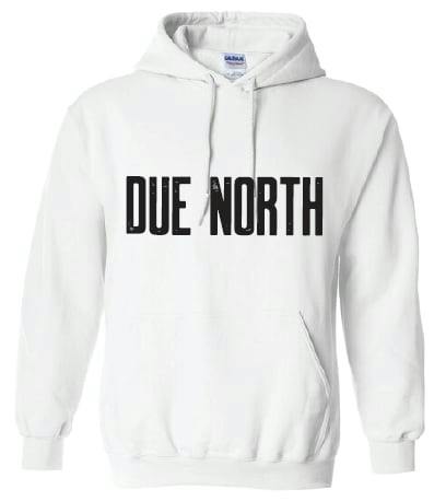 White DNCC Fleece Hoodie - MEDIUM