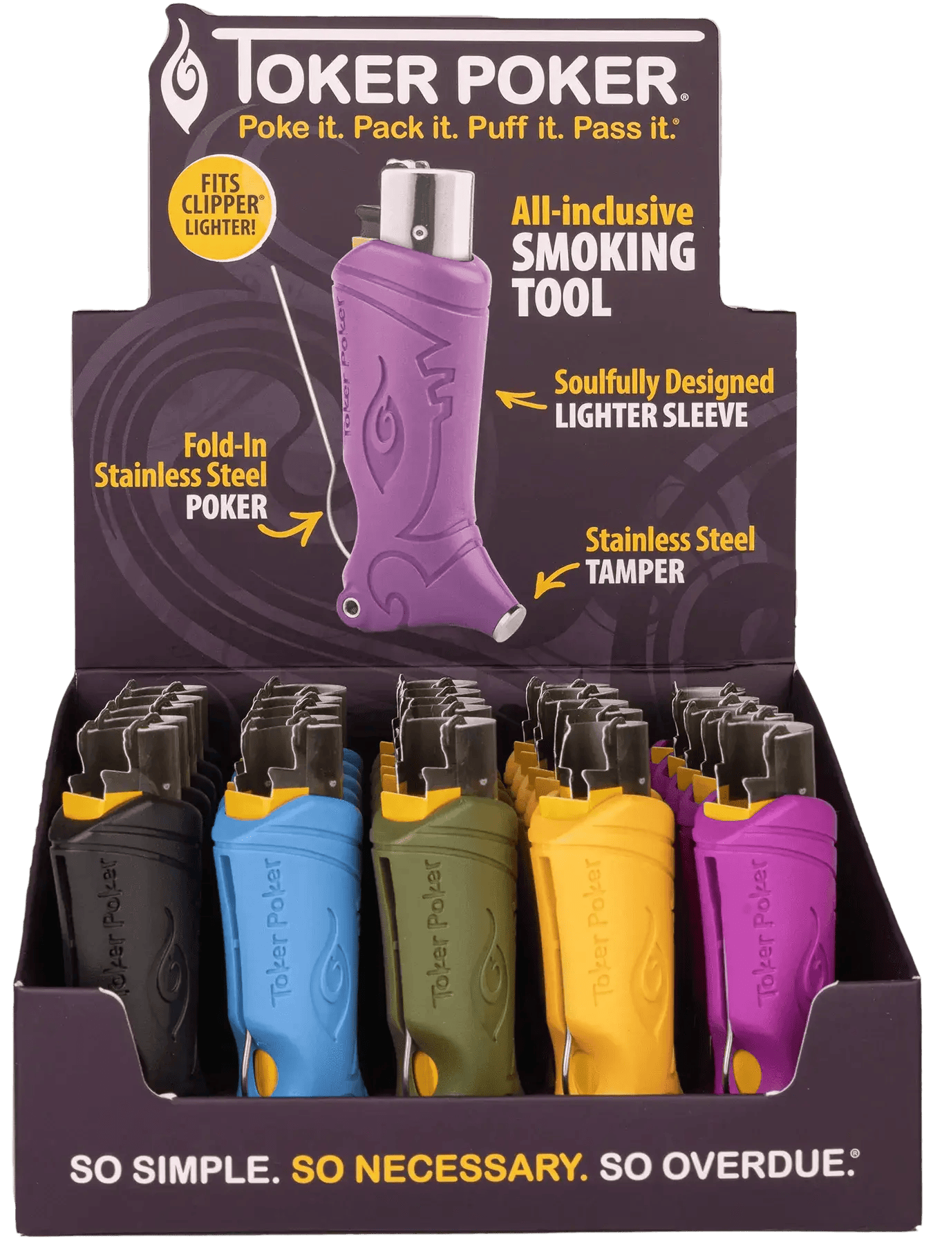Lighter Sleeve for Clipper Lighters - Toker Poker