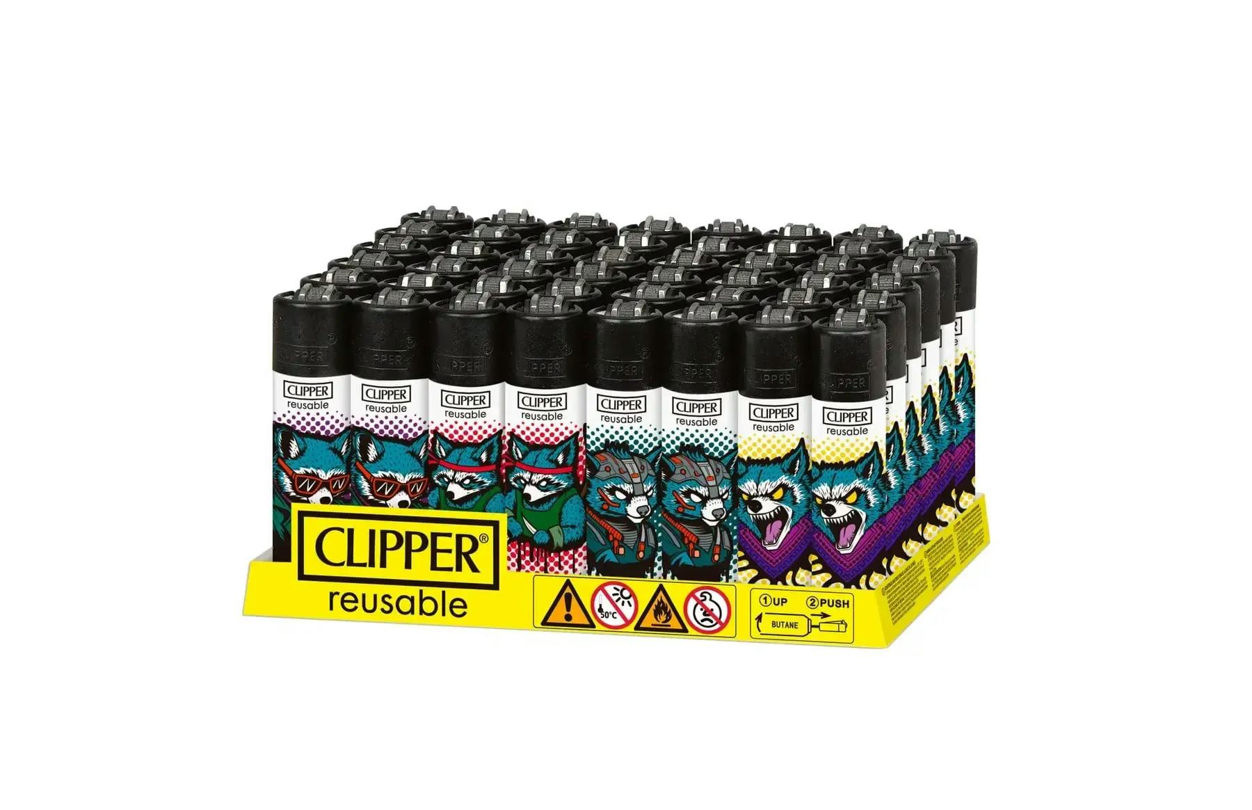 Large Lighters Racoons - Clipper
