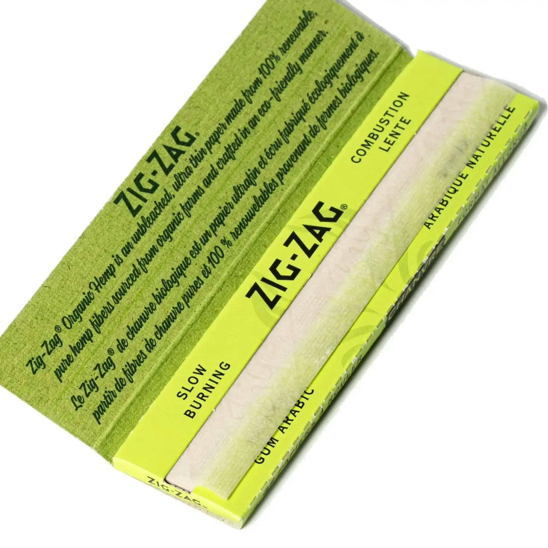 King Slim Hemp Zig Zags