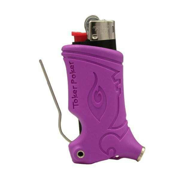 Toker Poker Bic Mini + Keychain Adapter Mixed Colors Display of 25