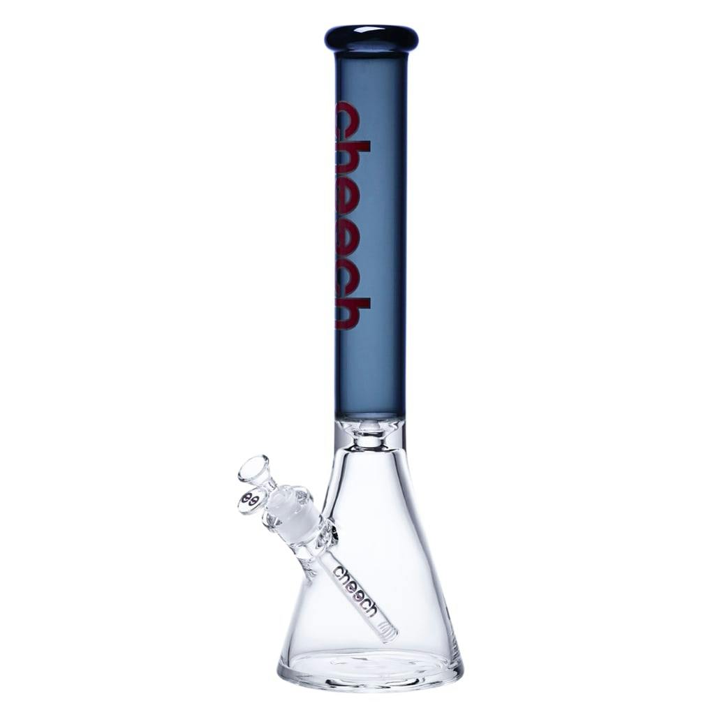 18" Cheech Coloured Tube Beaker - Black