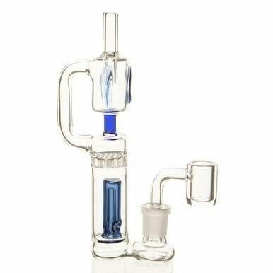 6" Arsenal Dual Chamber Recycler Dab Rig