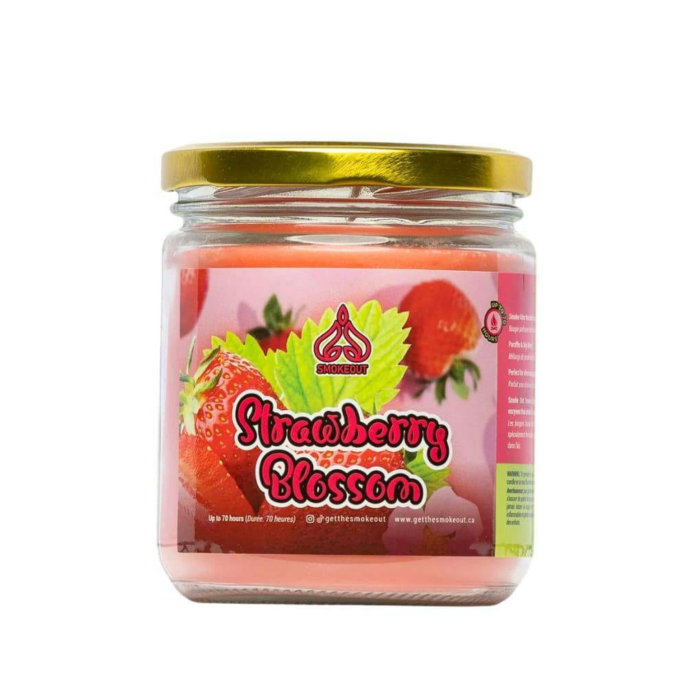 Smoke Out Odor Eliminating Candle - Strawberry Blossom