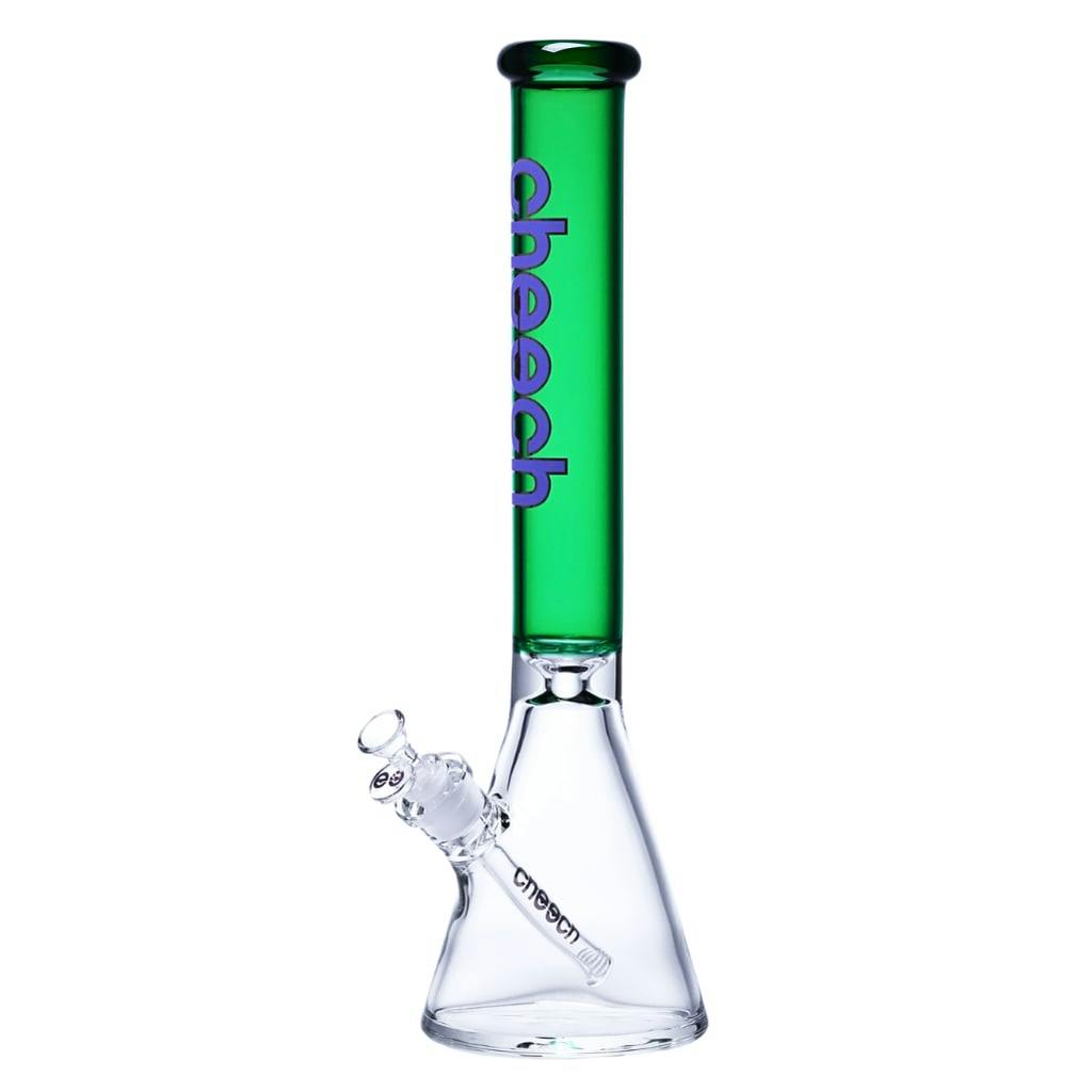 18" Cheech Coloured Tube Beaker - Green