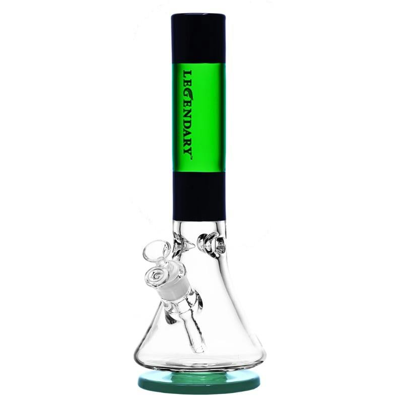 14" Legendary Coloured Ice Beaker (Green)