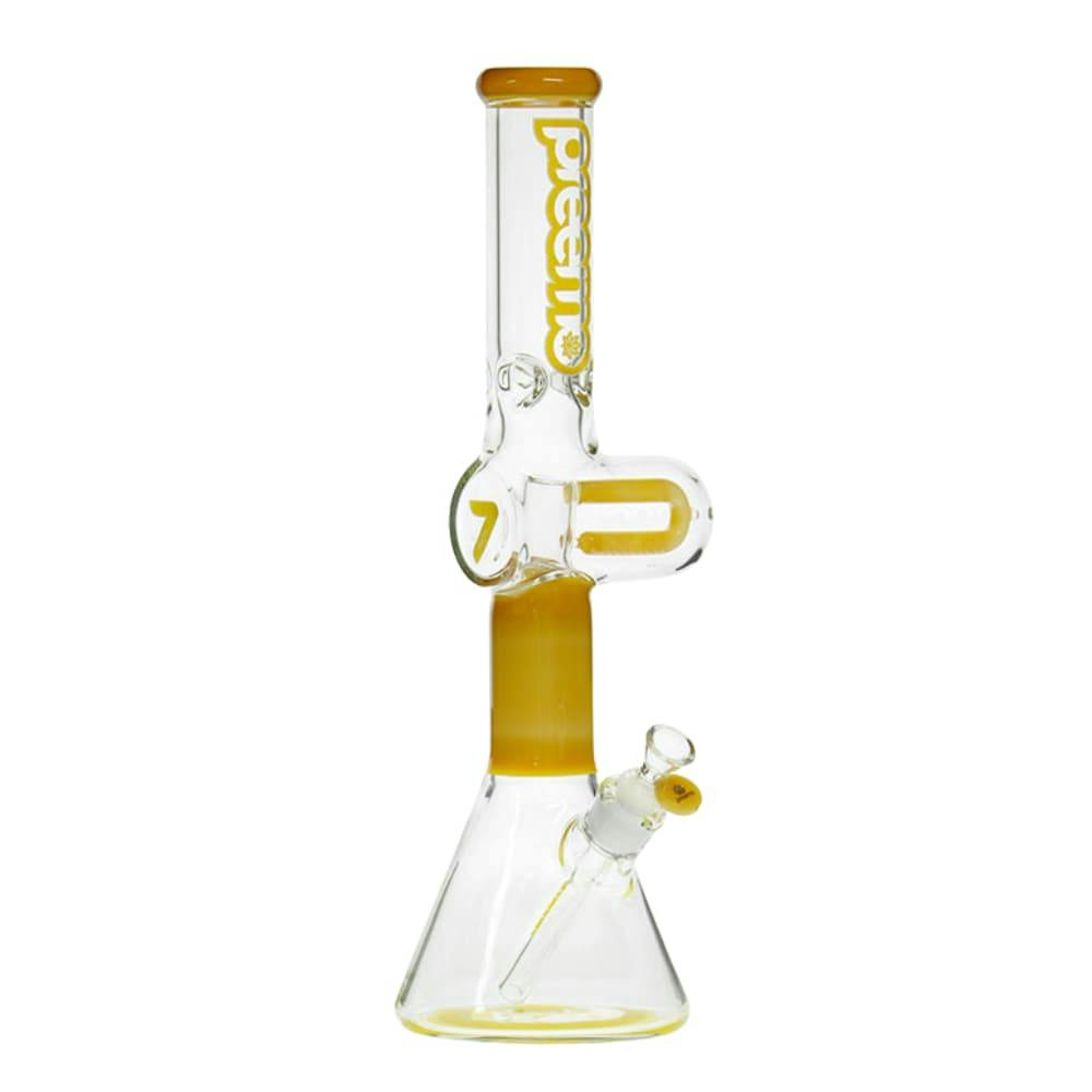 Preemo Glass U-Shape Perc Beaker - Topaz