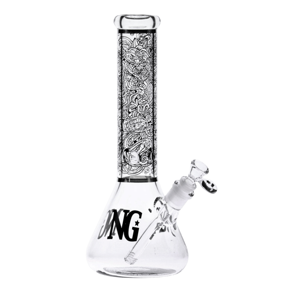 12" Love and Peace Beaker