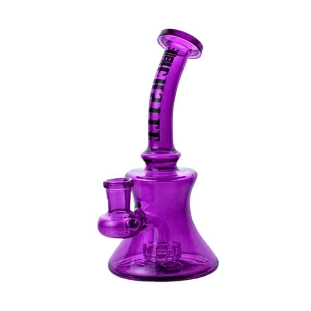 Castle Glass Mini Rig - Purple