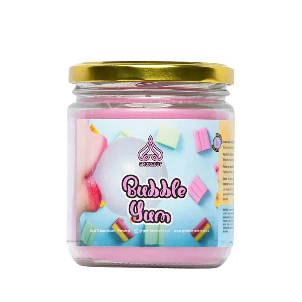 Smoke Out Odor Eliminating Candle - Bubble Yum