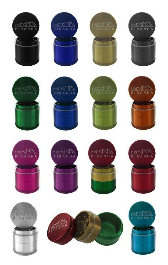 3-Piece Grinder w/ Storage - 2.5" Lime