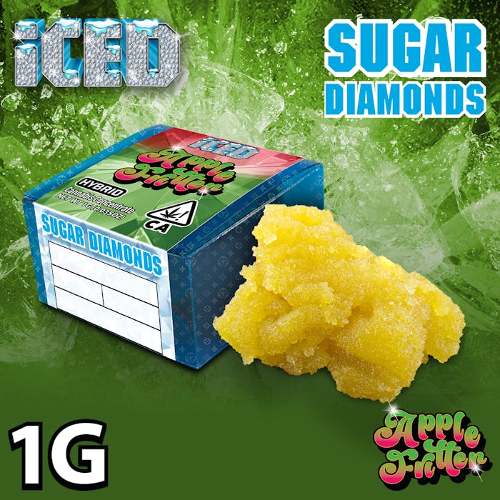 Apple Fritter: Apple Fritter Sugar Diamonds
