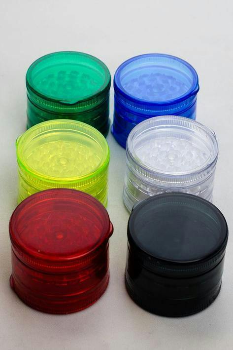 5 part plastic grinder