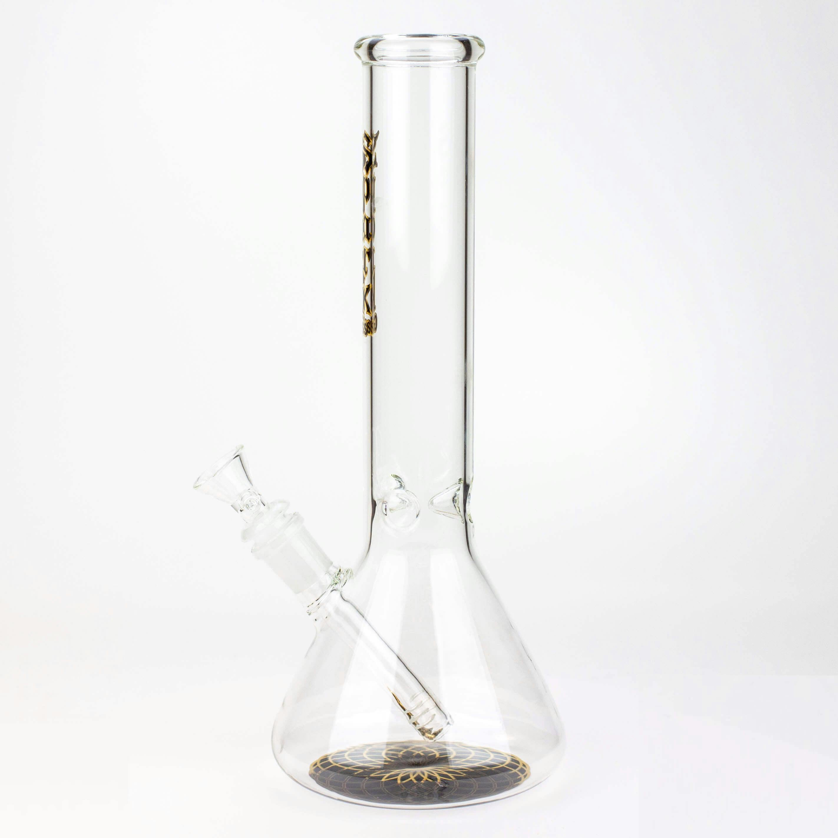 12" Beaker Glass Water Bong