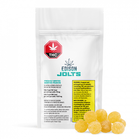 Edison Jolts - Freshly Minted Lozenges - 10x1.18g