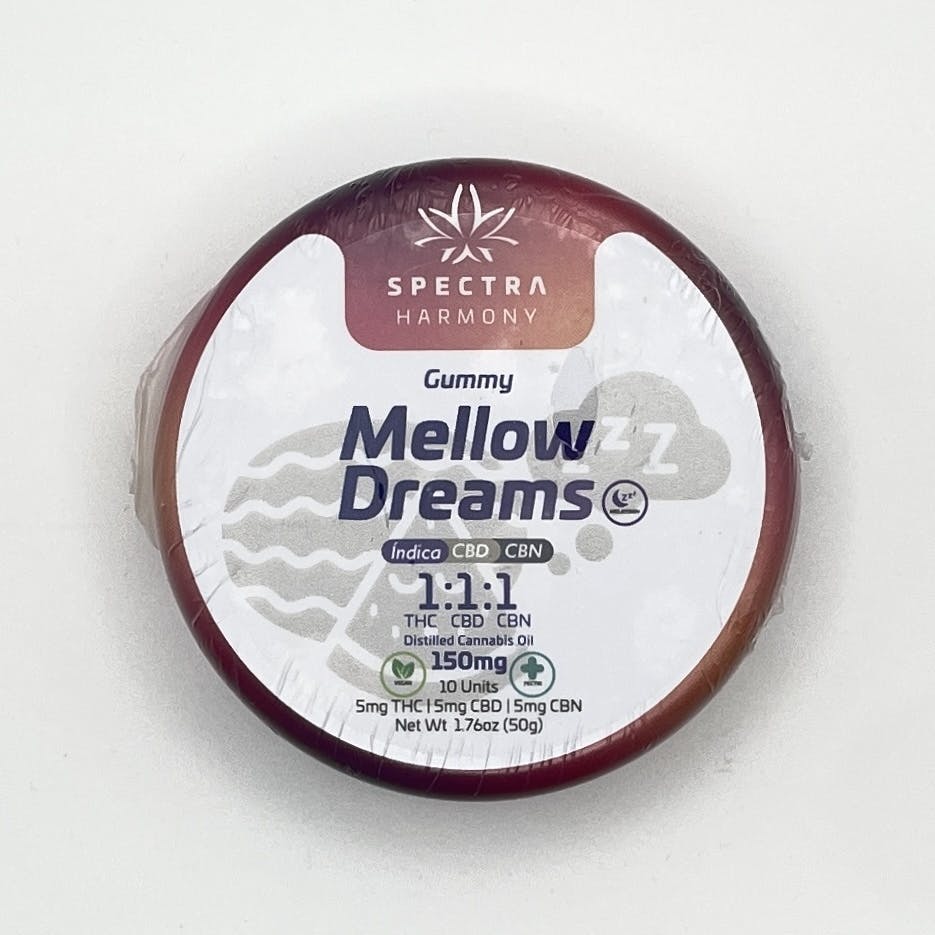 Mellow Dreams 1:1:1 Gummies