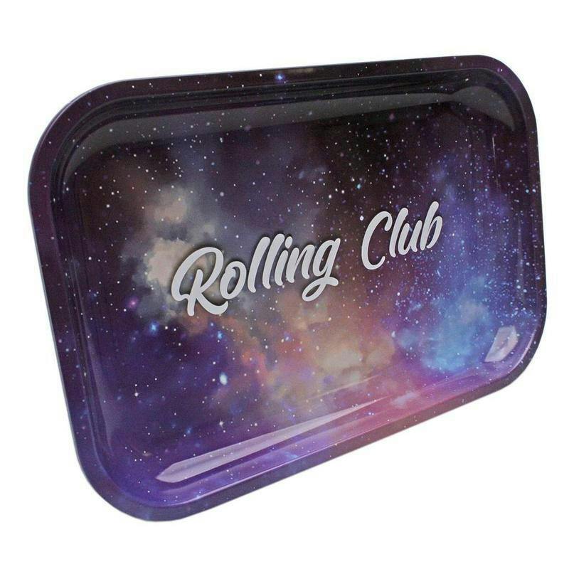 Rolling Club - Metal Rolling Tray - Small - Galaxy